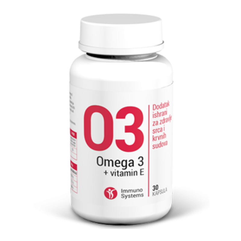IMMUNO SYSTEMS OMEGA 3 + VITAMIN E KAPSULE Apoteka Online Premium